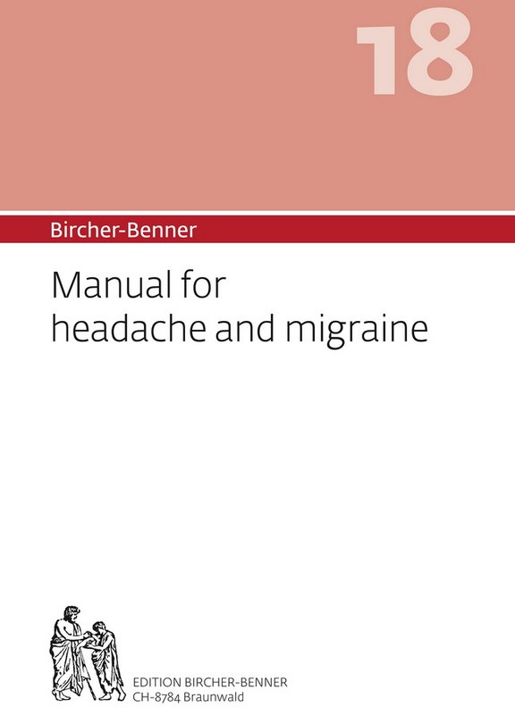 Bircher-Benner 18 Manual for headache and migraine   