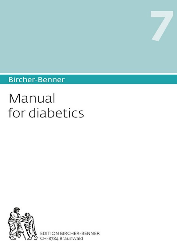 Bircher-Benner manual 7 for diabetics